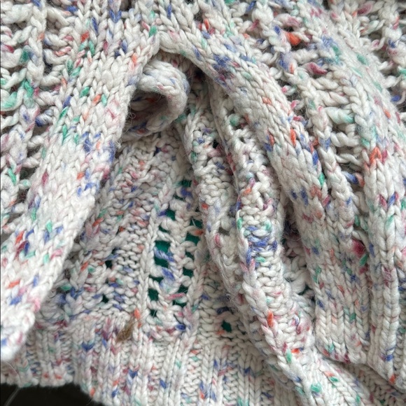 American Eagle Outfitters Women’s Multicolor Alpaca Wool Blend Sweater Casual - Picture 6 of 7